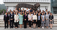 Group photo of participants of the 11th Interflow Programme for Mainland Academic Links Officers